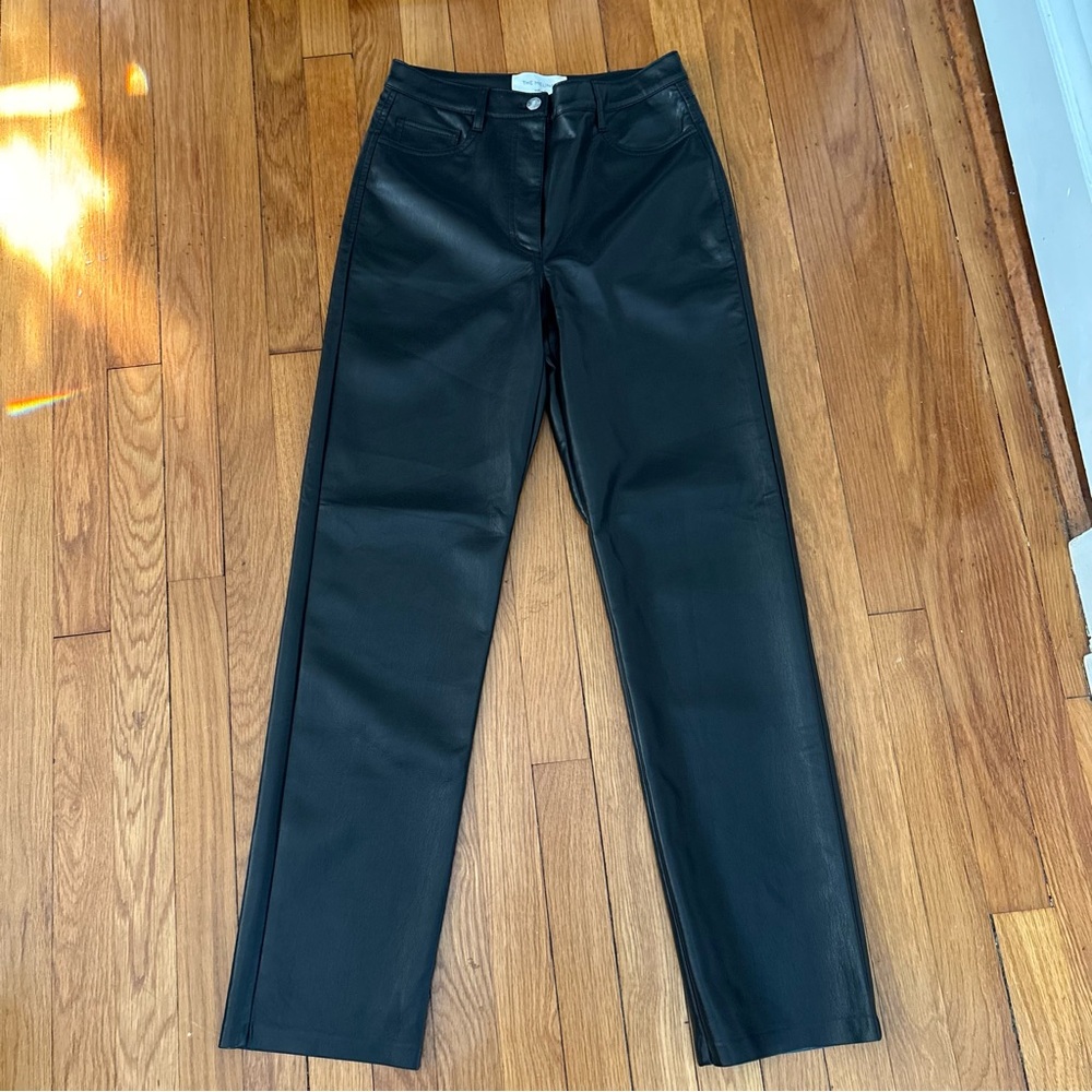 Wilfred The Melina Straight Leg Vegan Leather Pants